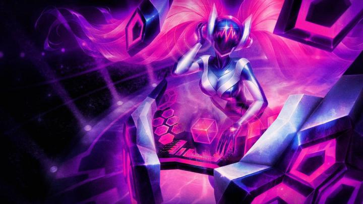 Fond d\u0026#39;\u00e9cran : 1920x1080 px, DJ Sona, League of Legends, science 