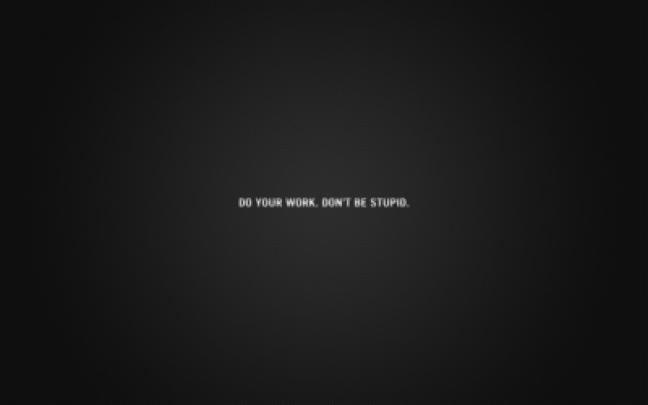 Do your work wallpaper - Typography wallpapers - #53511