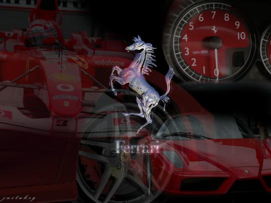 ferrari logo wallpaper | Cool Car Wallpapers