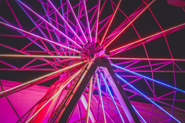 Ferris Wheel Desktop Wallpaper UHD
