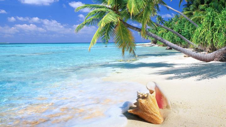 Tropical Island Desktop Wallpaper \u00b7\u2460 