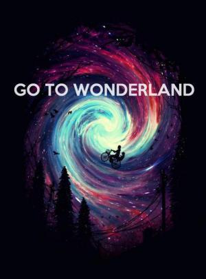 Trippy Alice in Wonderland Wallpaper -