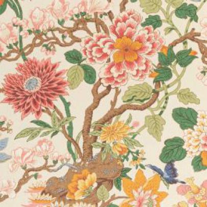 Magnolia Large Print Floral Wallpaper | GP \u0026 J Baker