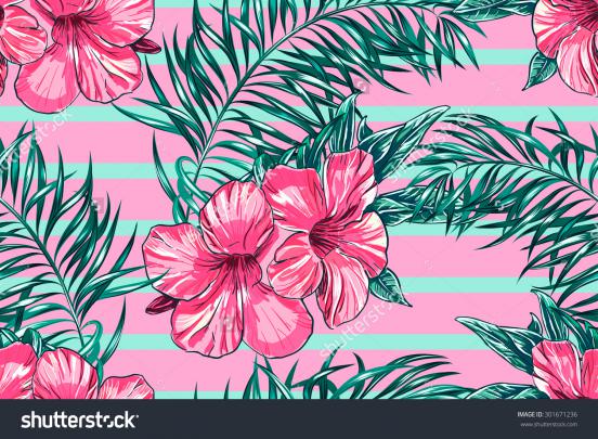 Tropical print wallpaper - SF Wallpaper