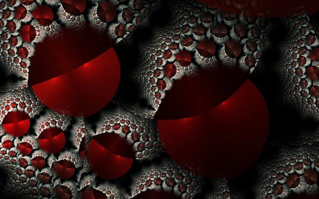 Abstract red fractals fractal wallpaper | AllWallpaper.in #3198 | PC | en