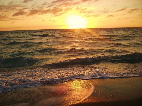 [48+] Beach Sunrise Desktop Wallpaper 