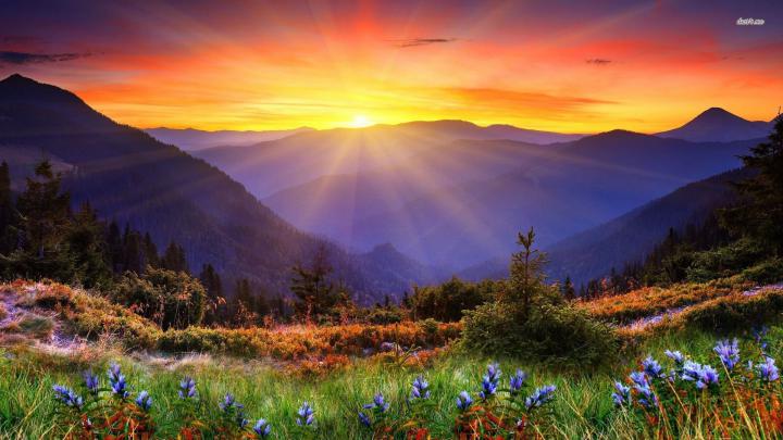 Mountain Sunrise Wallpapers - Top Free Mountain Sunrise Backgrounds 
