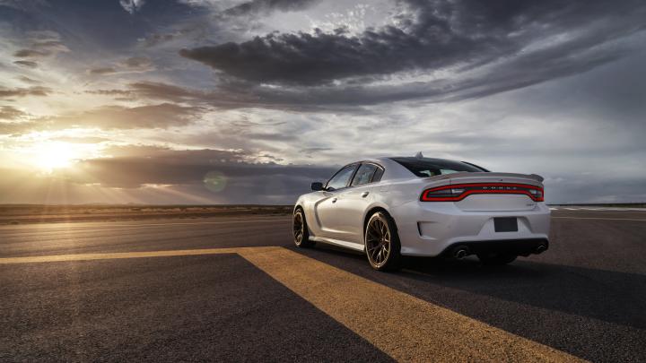 Download Wallpaper 1920x1080 dodge, charger, srt, hellcat, 2015, cars 