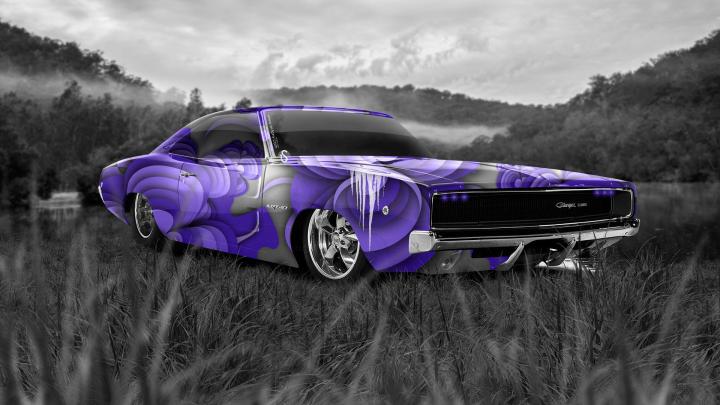 Muscle Car Art Wallpapers - Top Free Muscle Car Art Backgrounds 