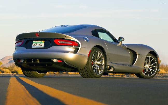 Back side view of a Dodge Viper GTS wallpaper - Car wallpapers - #53015