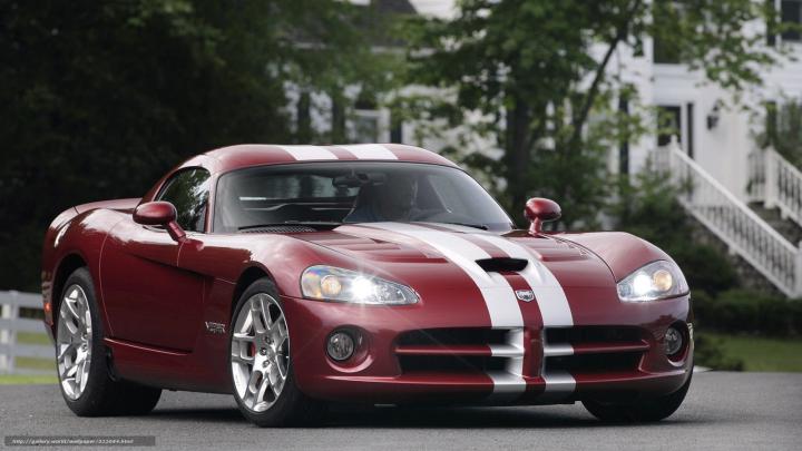 Download wallpaper dodge, viper, car, auto free desktop wallpaper in 