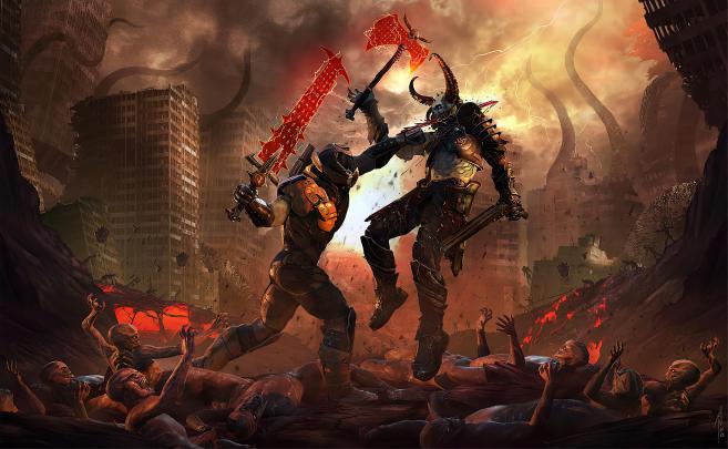 Doom Eternal Art 4k, HD Games, 4k Wallpapers, Images, Backgrounds 