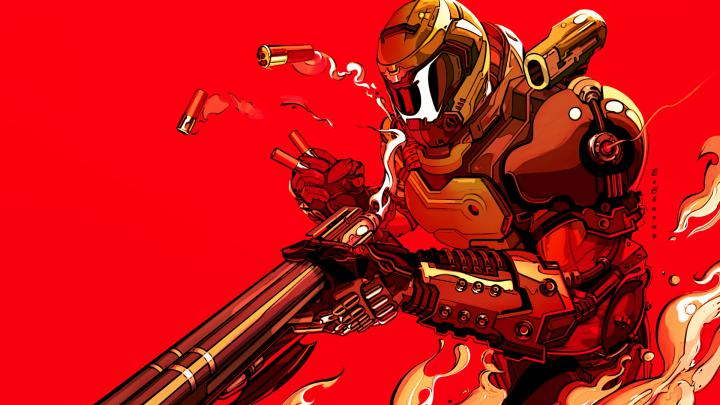 1920x1080 Doom Eternal Fanart 4k Laptop Full HD 1080P HD 4k Wallpapers 
