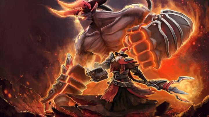 Dota 2 Heroes Characters Hellsworn Shadowcaster Loading Screen Hd 