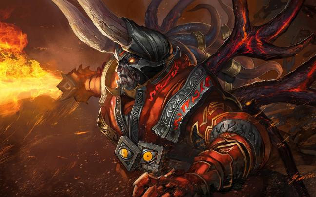 Dota 2 Heroes Doom Roles Initiator Nuker Durable Carry Disabler Desktop 