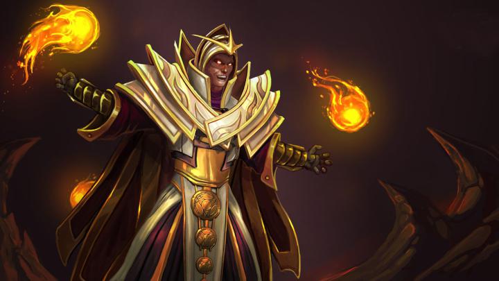 Dota 2 Heroes Invoker Fighter Fireballs Roles Pusher Carry Nuker 