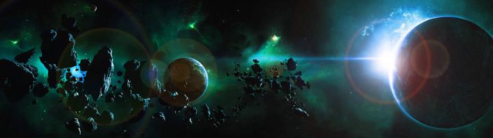 Dual Monitor wallpaper Space \u00b7\u2460 Download free cool full HD wallpapers 