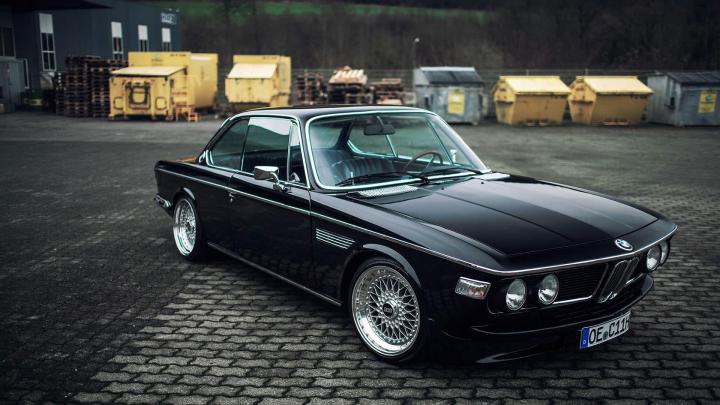 Black car wallpaper, bmw e9, vehicle, classic car, mode of 