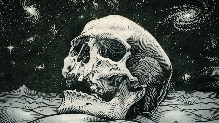 Gothic Skull Wallpaper \u00b7\u2460 