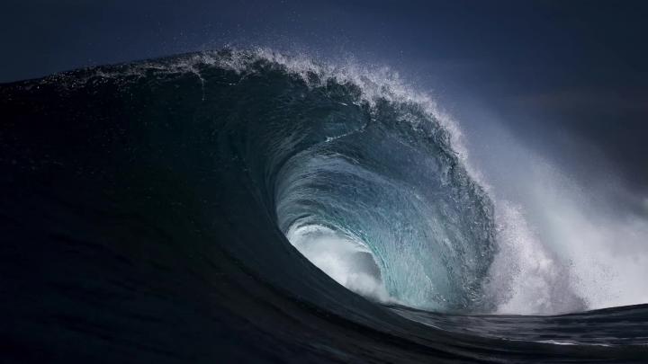 Dispersion Big Water Wave - Desktop Live Wallpaper - Live Desktop 
