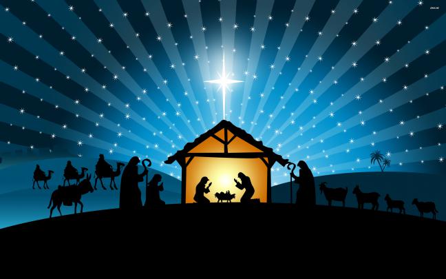 Nativity Scene Background \u00b7\u2460 