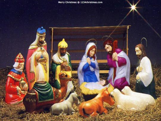 Nativity Scene Desktop Wallpapers