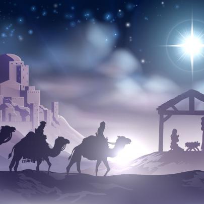 Nativity Scene Wallpaper \u00b7\u2460 