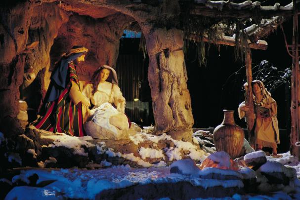 Nativity Scene Desktop Wallpaper \u00b7\u2460 