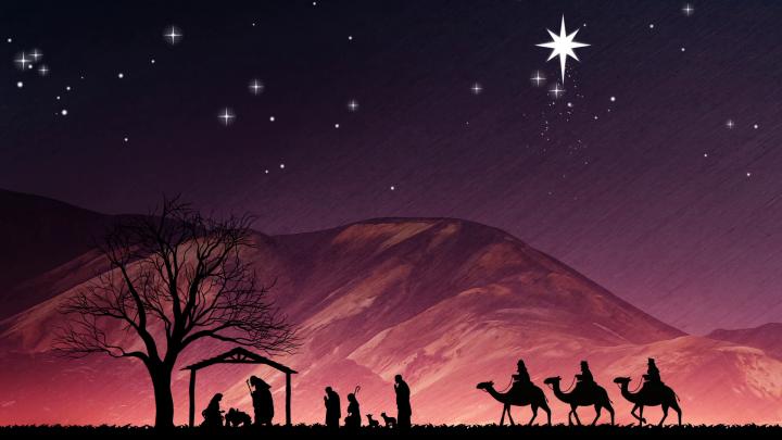 Nativity Scene Background \u00b7\u2460 