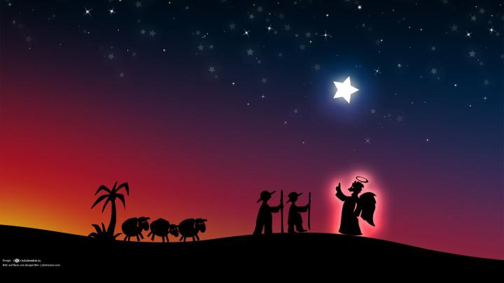 Nativity Scene Wallpaper \u00b7\u2460 