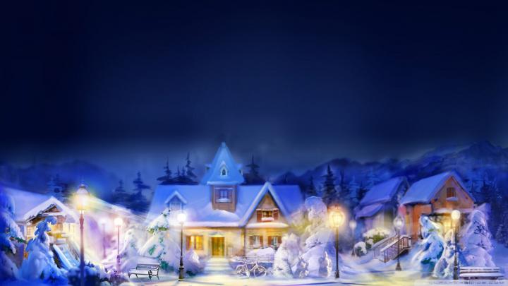 Nativity Scene Desktop Wallpaper \u00b7\u2460 