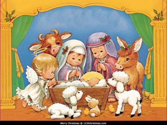 Nativity Scene Wallpapers