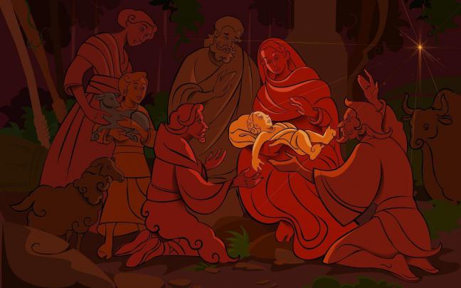 Free Nativity Scene Wallpapers