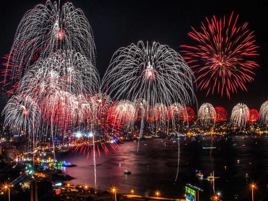 New Year Fireworks Wallpapers - Top Free New Year Fireworks Backgrounds 