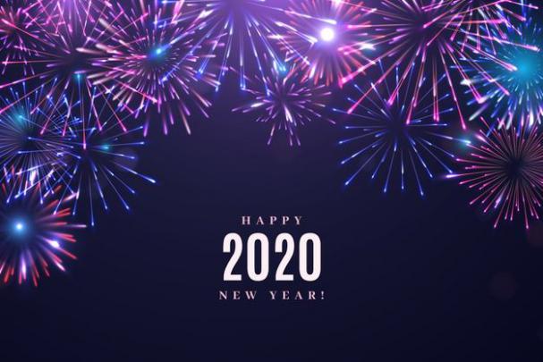 Wallpaper New Year Party Background - NEWIYEAR