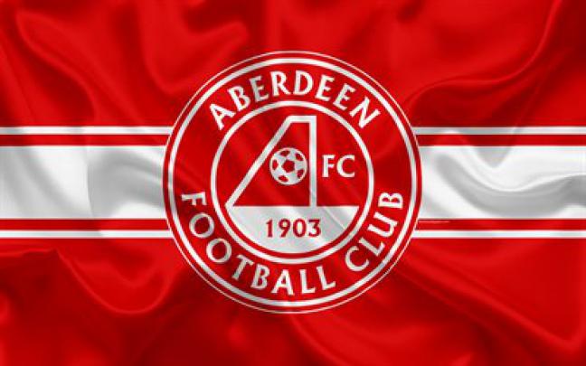 Download wallpapers Aberdeen FC, 4K, Scottish Football Club, logo 