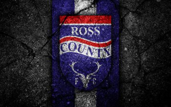 Download wallpapers FC Ross County, 4k, emblem, Scottish Premiership 