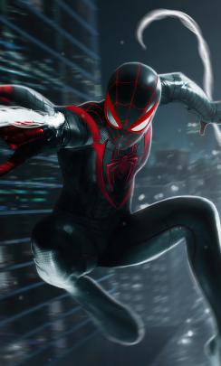 Spiderman Wallpaper Miles Morales : Ultimate Spider-Man aka Miles 