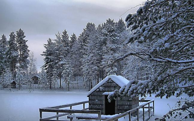 Desktop Wallpaper Winter Scenes \u00b7\u2460 