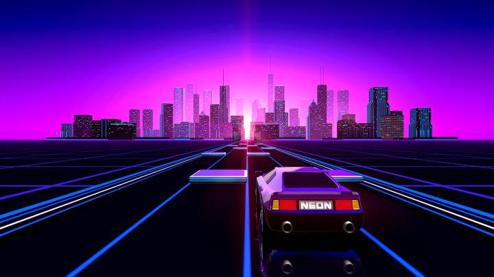 Neon Drive [1920x1080] : wallpaper