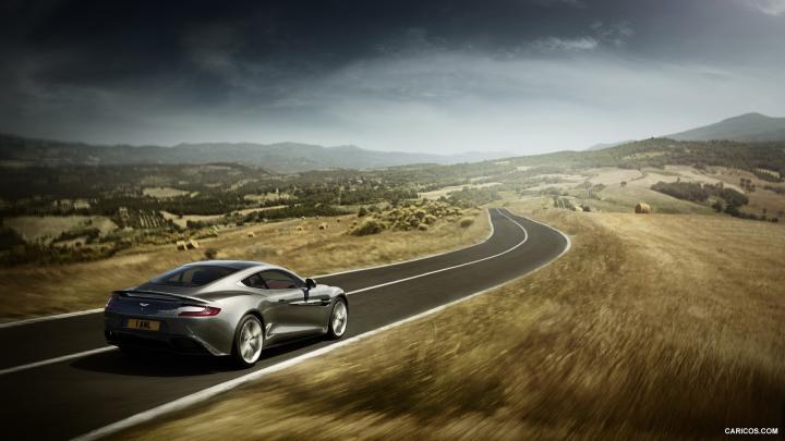 WallSheets: Aston Martin Road Drive Wallpaper | Desktop Wallpapers and 