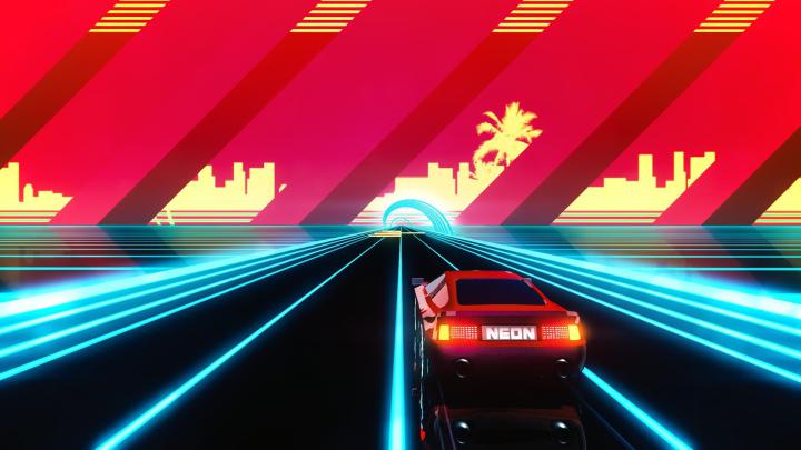 Neon Drive Wallpaper