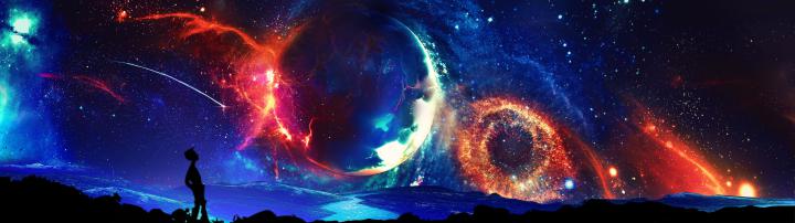 Blue and Red Dual Screen Wallpapers - Top Free Blue and Red Dual Screen 