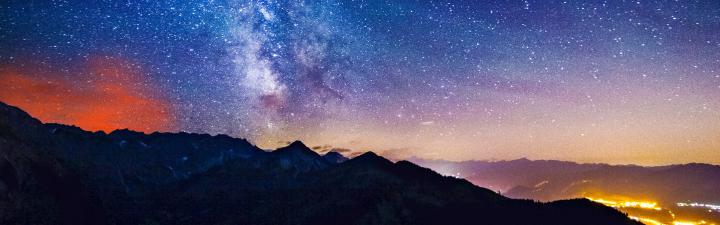 Windows 10 Dual Screen Wallpapers Windows 10 Dual Monitor - Milky Way 