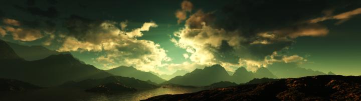 Dual Monitor Wallpaper - Sahara