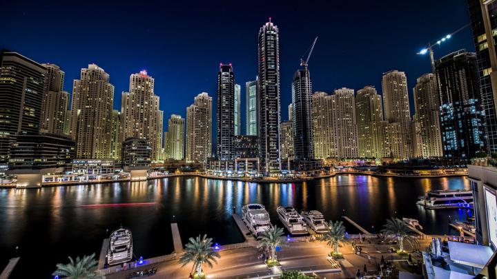 Dubai Marina Wallpaper Hd - 1920x1080 - Download HD Wallpaper 