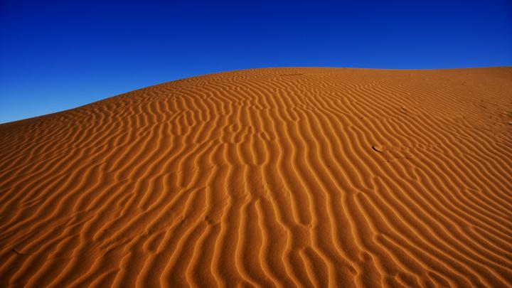 Download 1920x1080 wallpaper desert, nature, sand, dunes, blue sky 