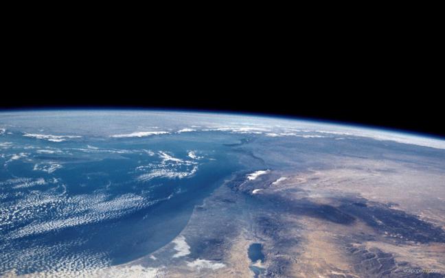 Earth from Space Wallpaper Widescreen -