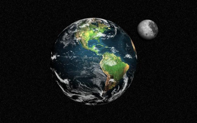 Earth from Space Wallpaper Widescreen -