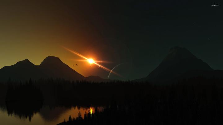 Solar eclipse wallpaper - Fantasy wallpapers - #19858